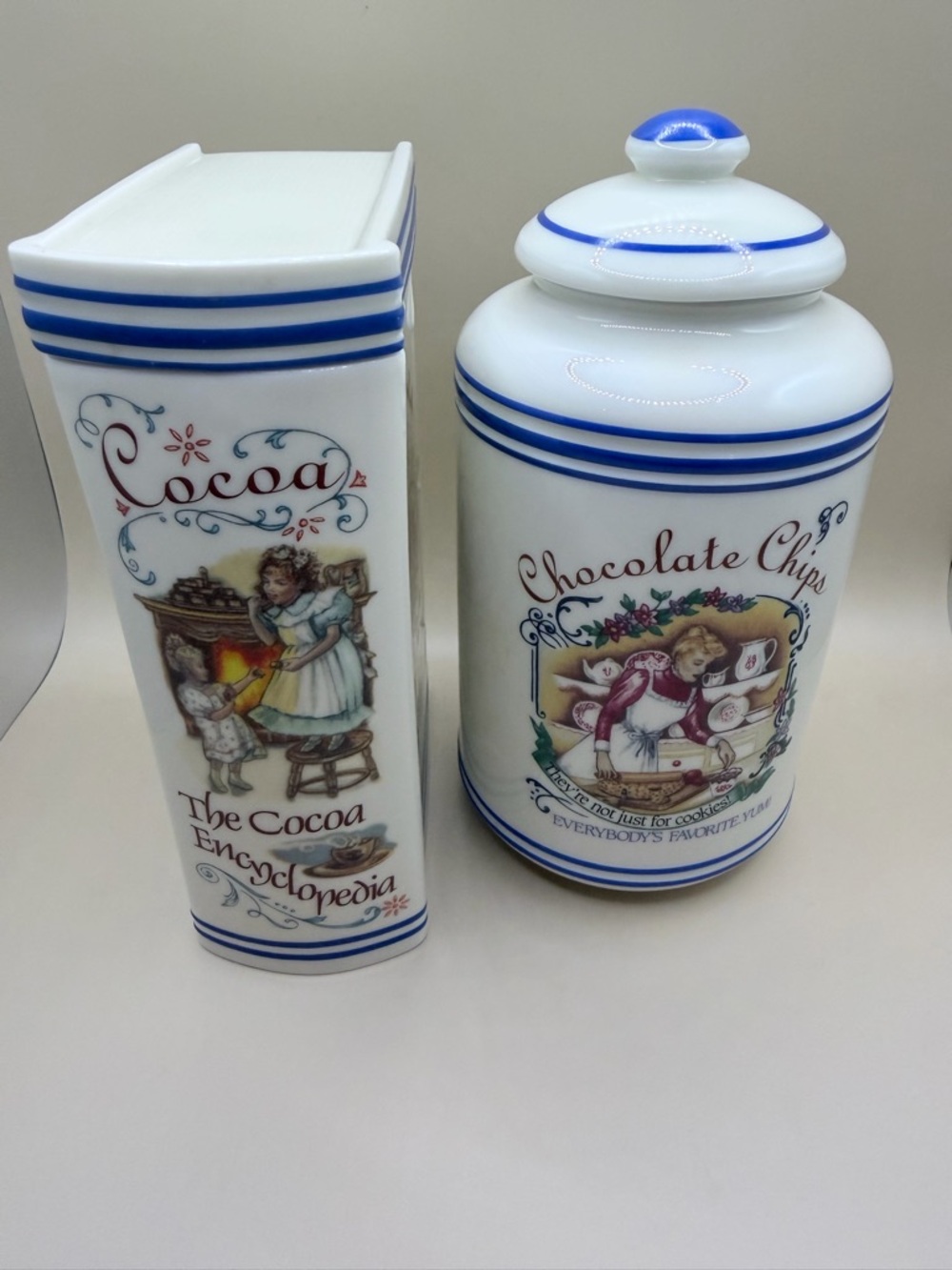 Lenox "The Baker's Dozen" Canisters - 1995
